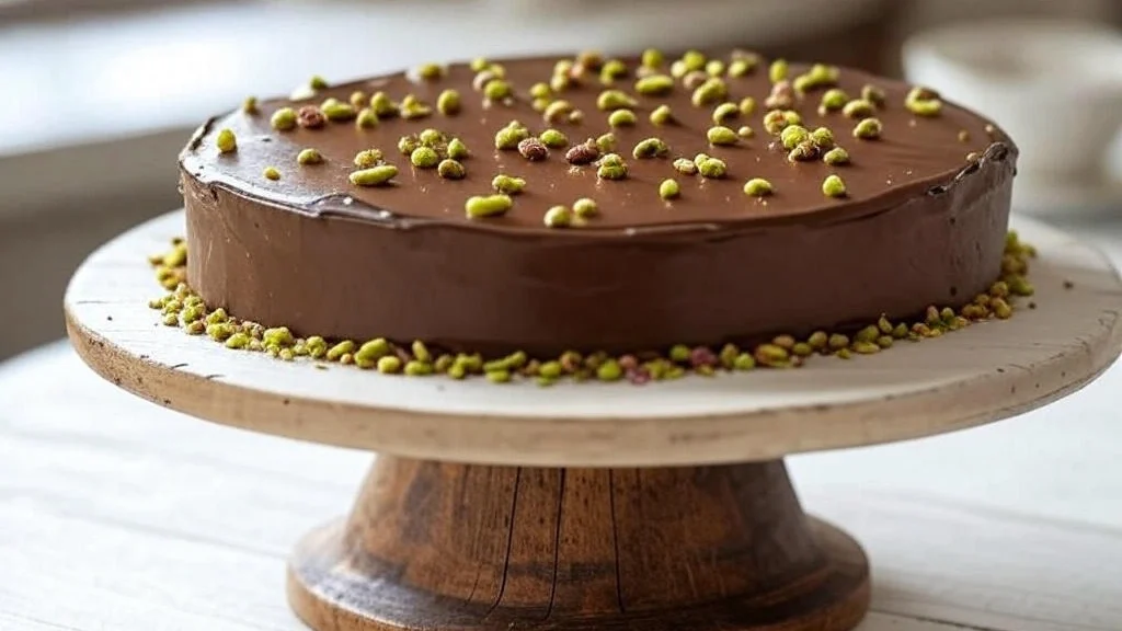 Glutenvrije taart met pistache